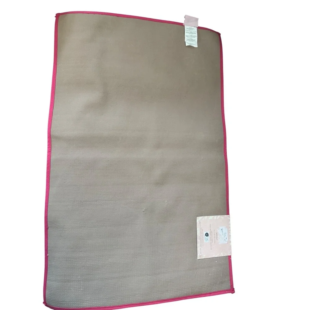 Betsey Johnson Pink Multi Sardines Bath Rug 20*30 inches NWT